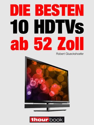 cover image of Die besten 10 HDTVs ab 52 Zoll